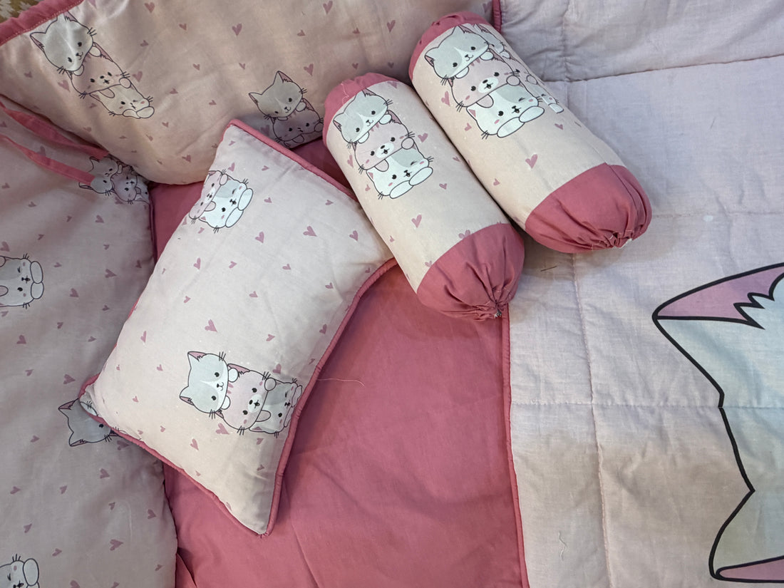Cat Cot Bedding Set