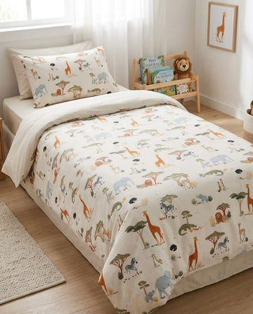 Animals Kids Comforter\Duvet Set