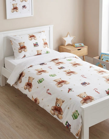 Teddy Kids Comforter\Duvet Set