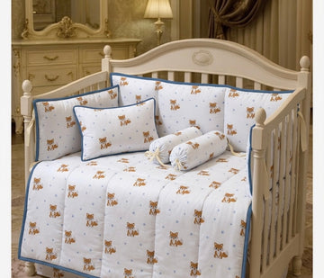 Wolf Cot Bedding Set