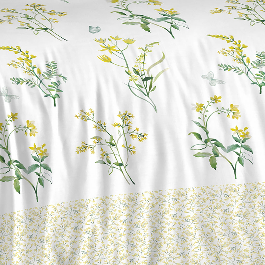 Lemon tree Home Dunelm King Size Duvet Cover Set - Without Filling