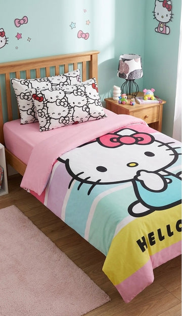 Hello kitty Kids cotton Bedsheet
