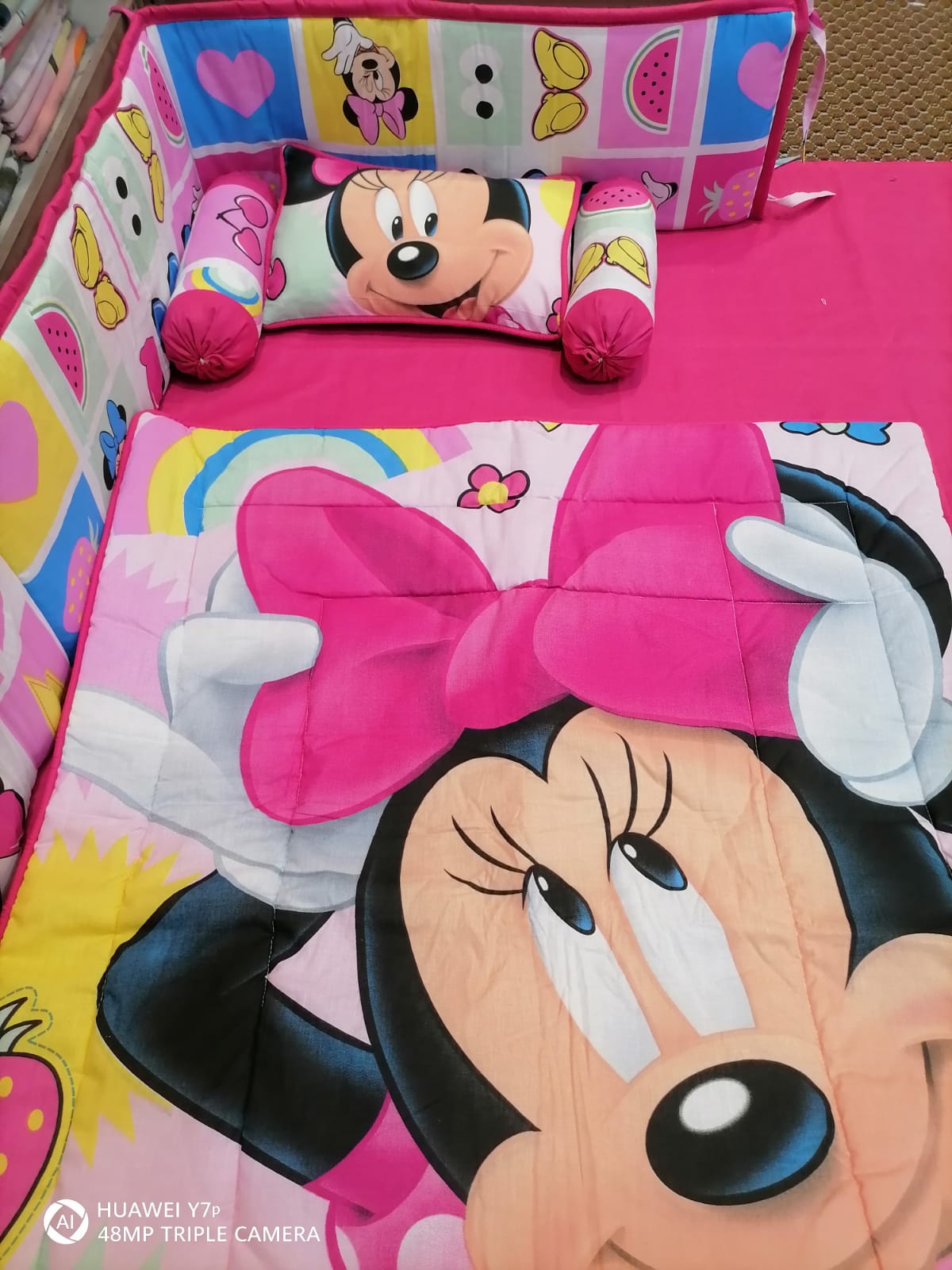 Minnie mouse Cot Bedding Set