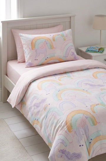 Unicorn Kids Cotton  Bedsheet