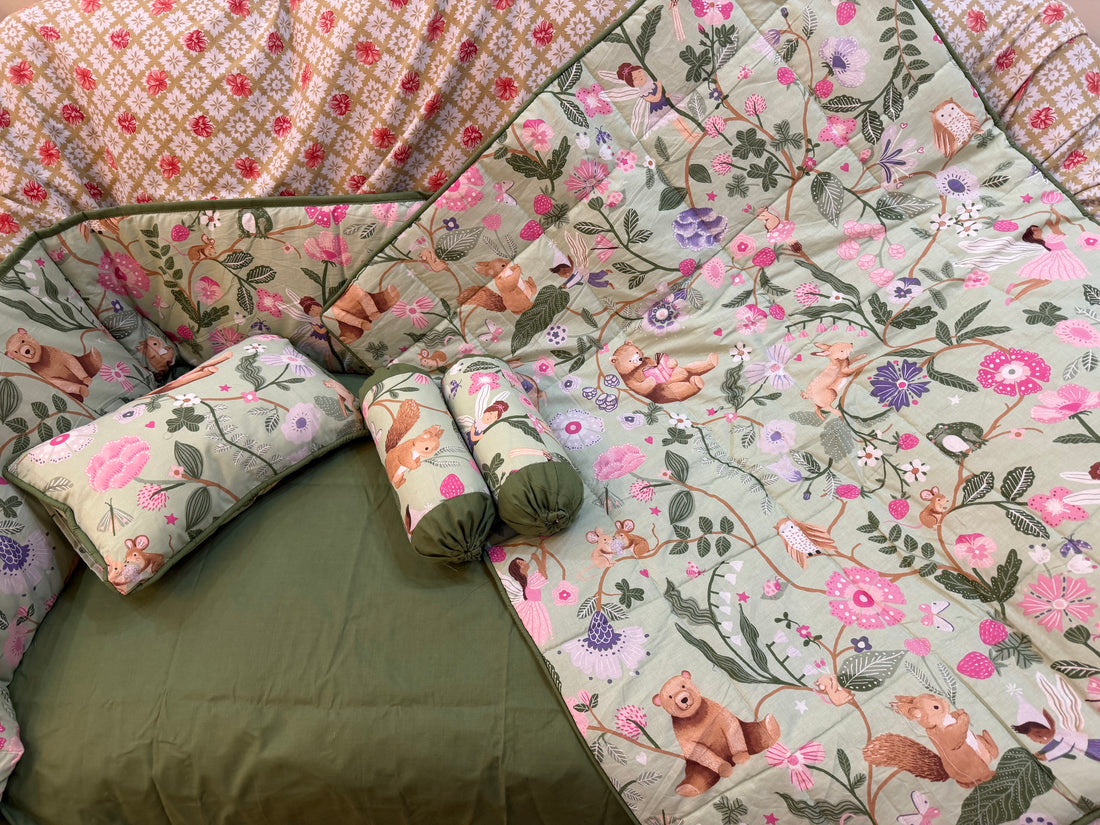 Doll cot Bedding Set