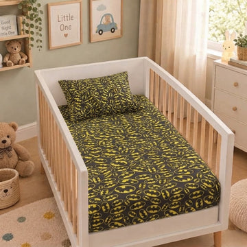 Batman cotton crib sheet