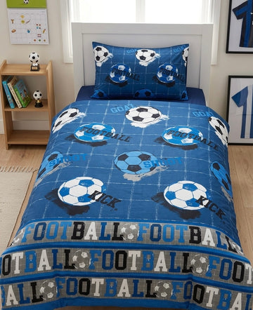 Soccer Kids Comforter\Duvet Set