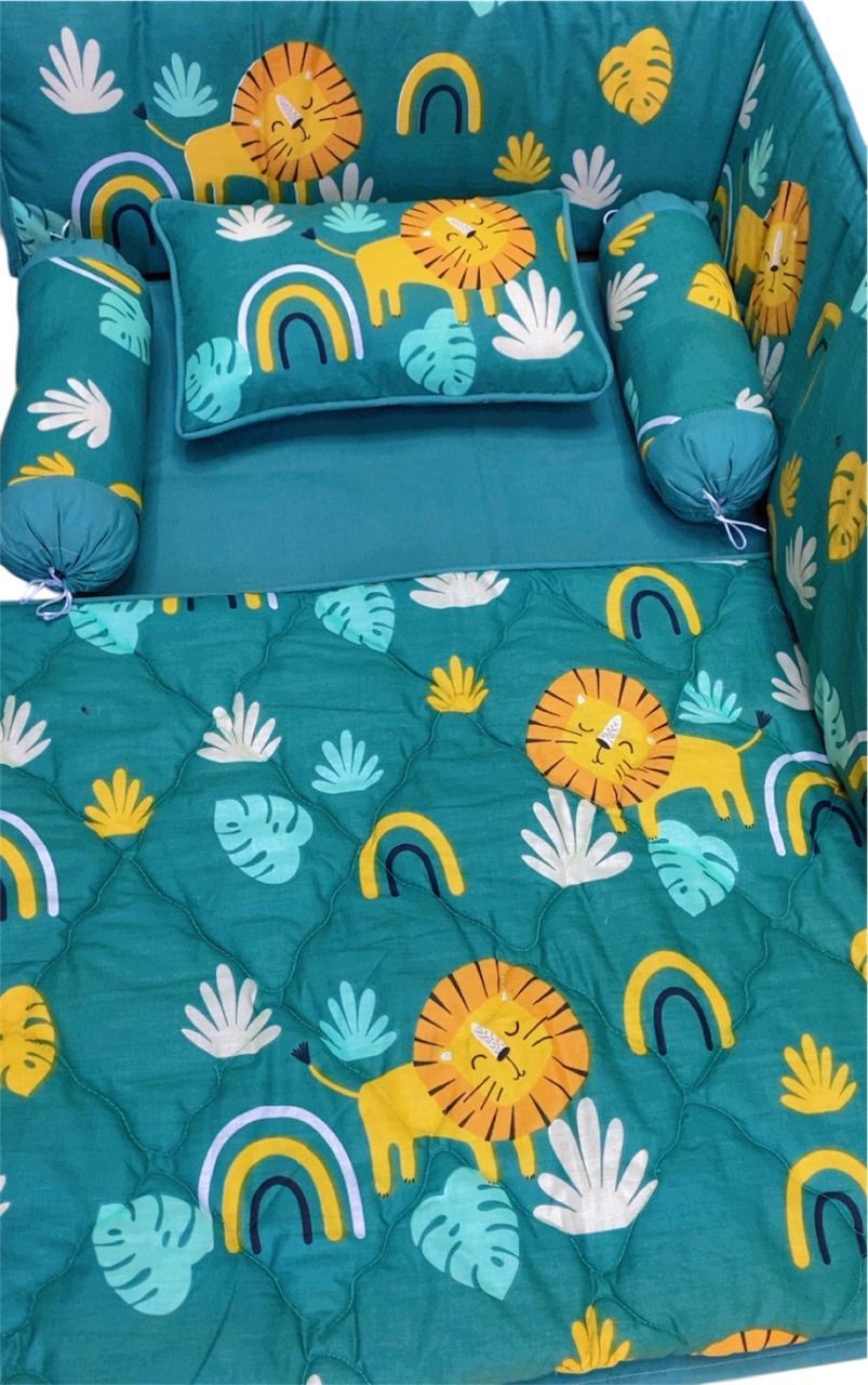 Lion Cot Bedding Set
