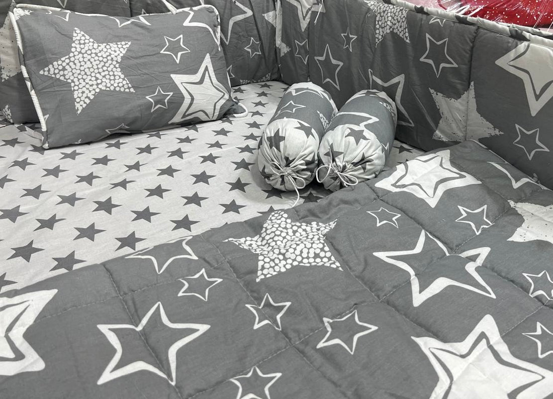 Stars Cot Bedding Set