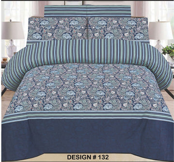 N-4 reversible King Size Comforter Set - With Filling