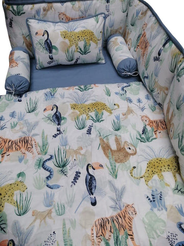Animal Cot Bedding Set