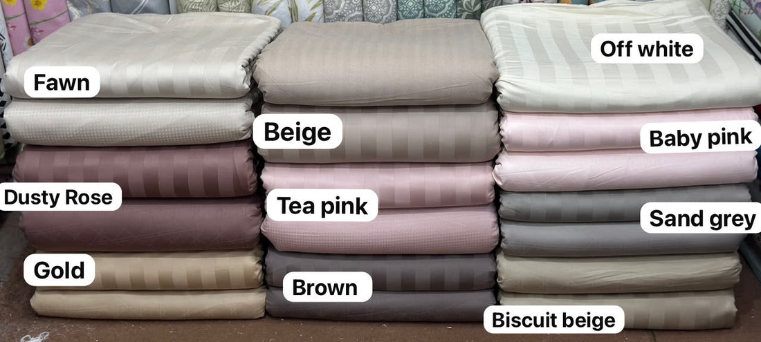 Self Cotton Sateen Set