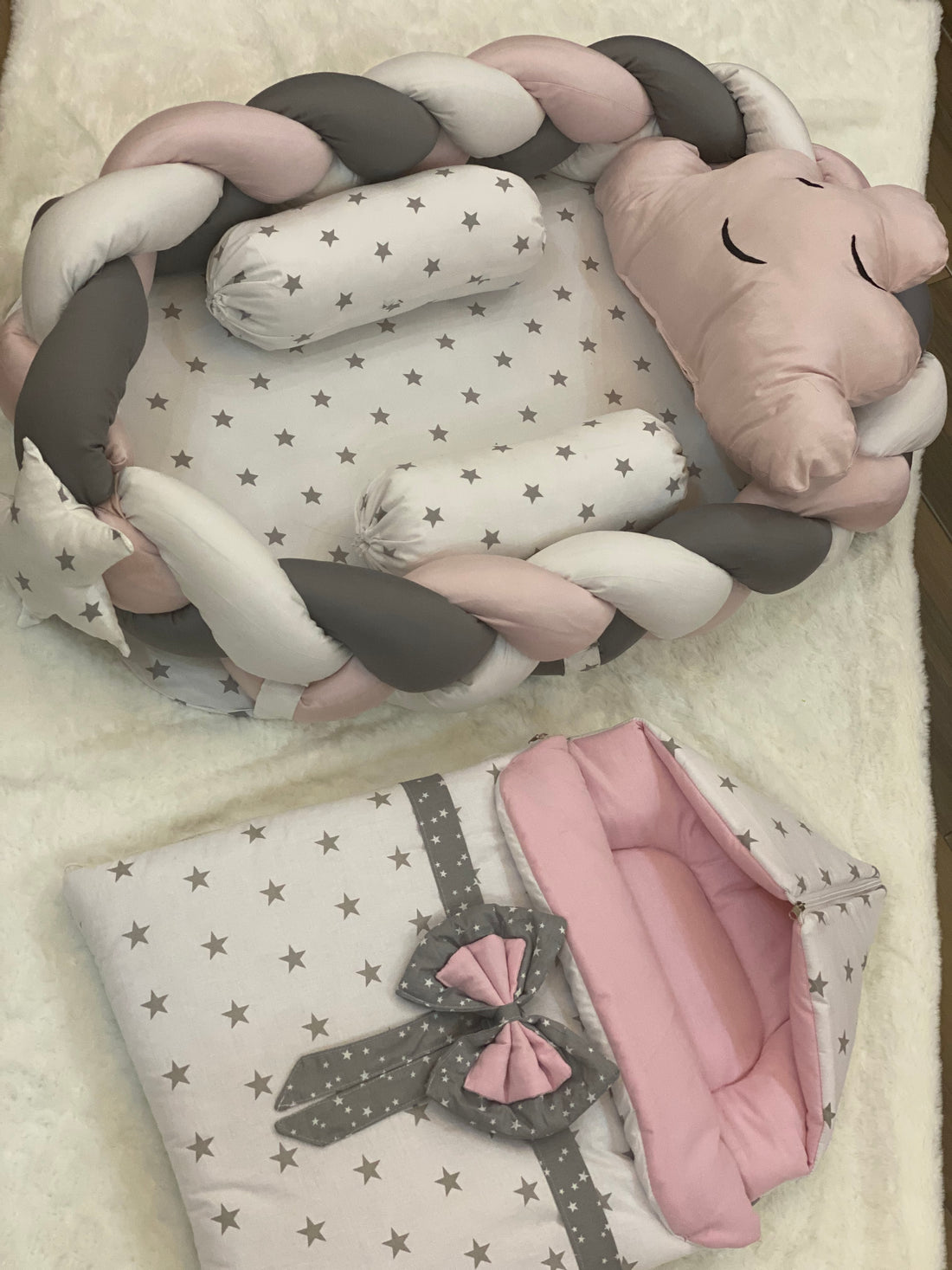 Snuggle Bed & Sleeping Bag Set - 60