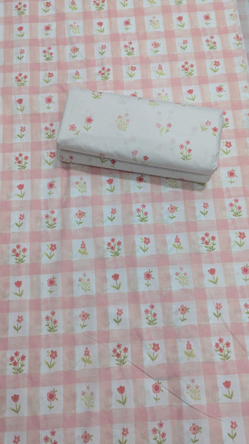 A- 133 Cotton Bedsheet