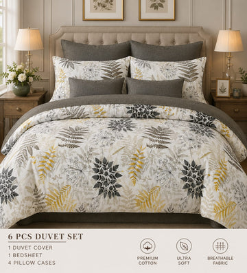 A - 230 King Size Duvet Cover Set - Without Filling