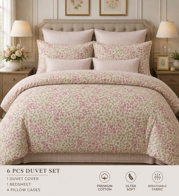 A-231 King Size Comforter Set - With Filling