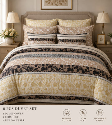 A - 232 King Size Duvet Cover Set - Without Filling