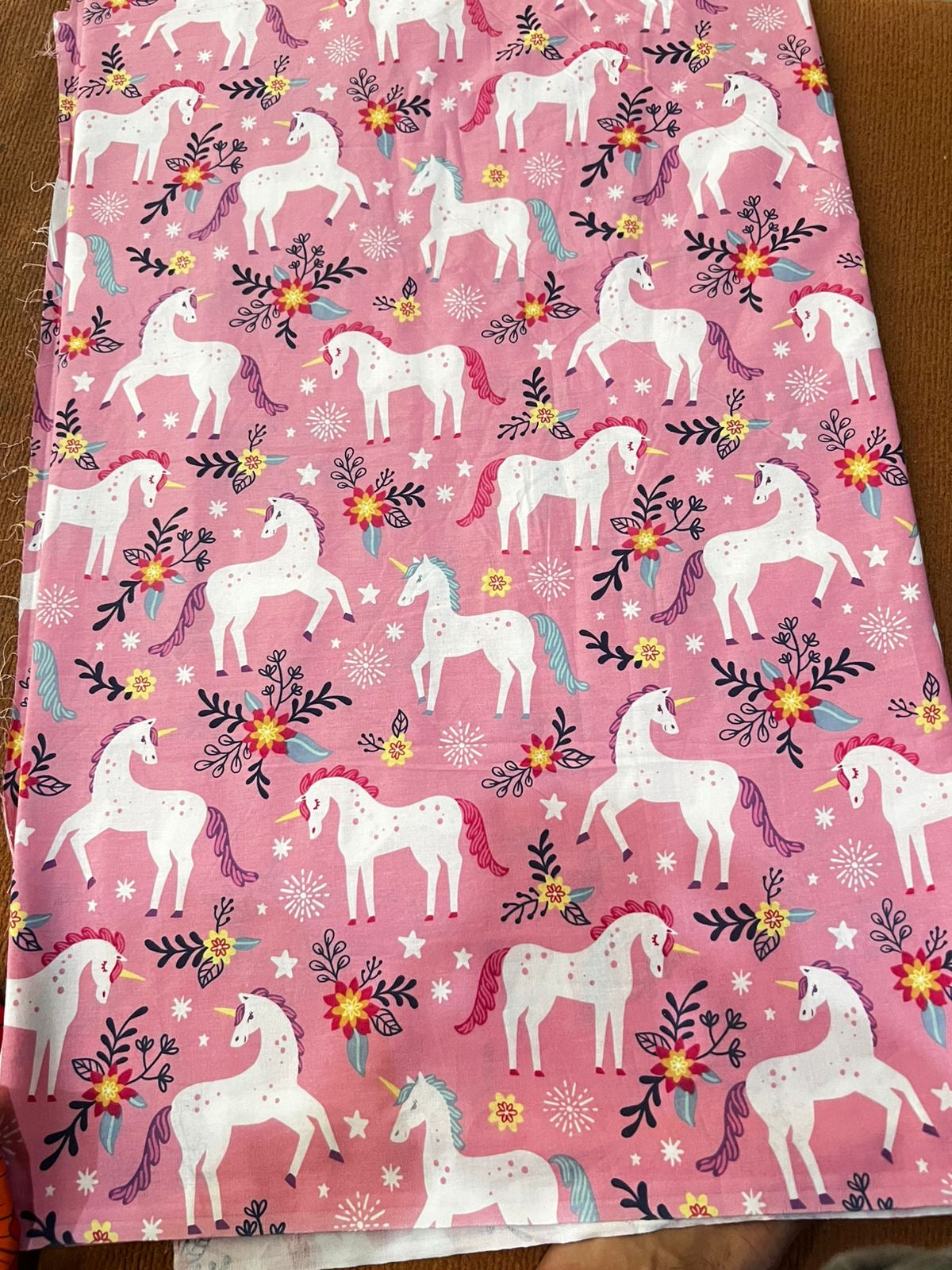 Unicorn Kids Cotton  Bedsheet