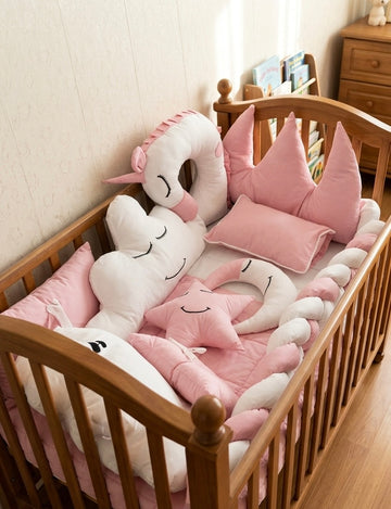 Braided Bumper Cot Set - 3015