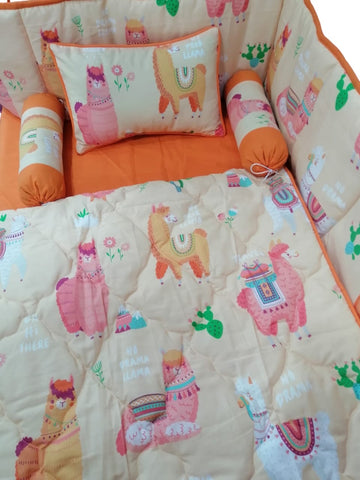 Lama Cot Bedding Set