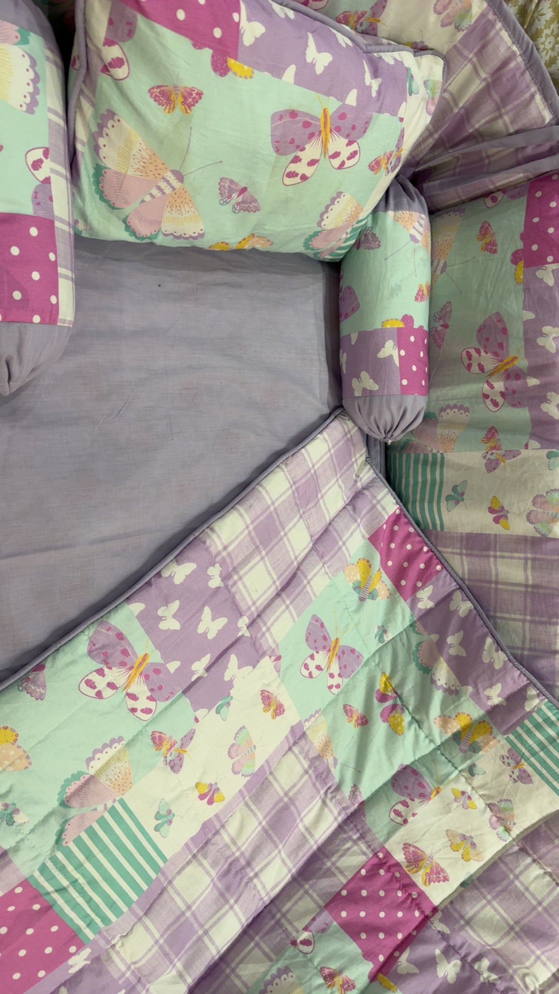 Butterfly Cot Bedding Set