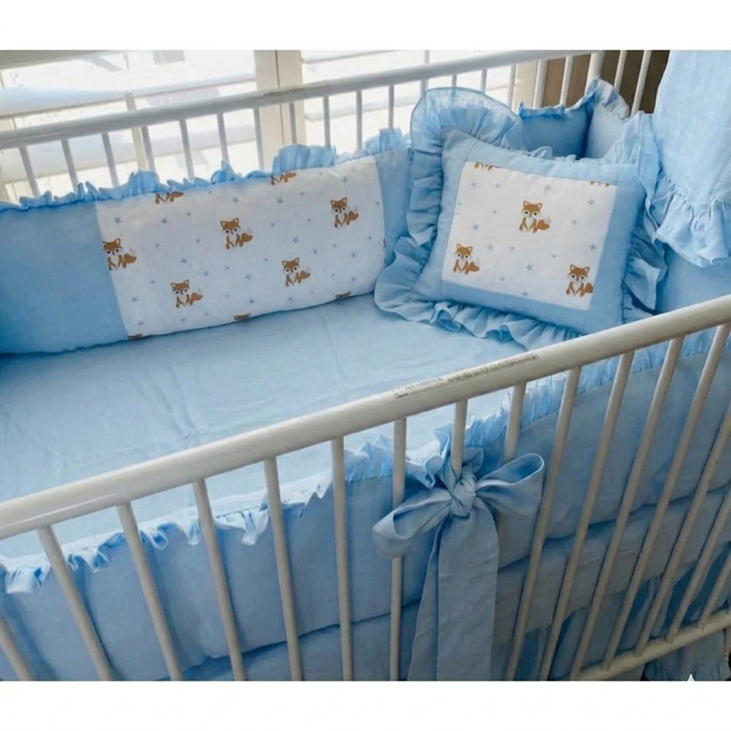Wolf Cot Bedding Set