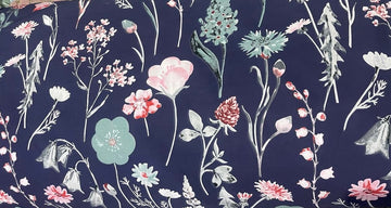 Blue beauty Cotton Sateen Set