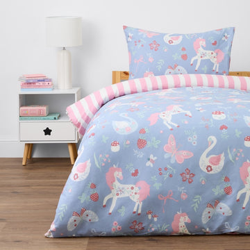 Unicorn Kids Comforter\Duvet Set