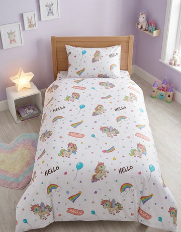 Unicorn Kids Comforter\Duvet Set