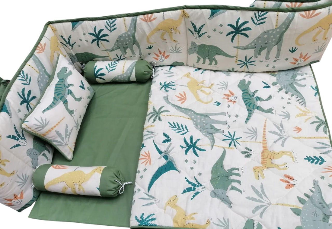Dino Cot Bedding Set