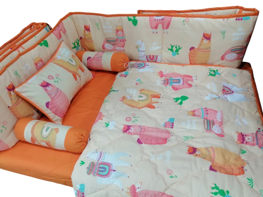 Lama Cot Bedding Set