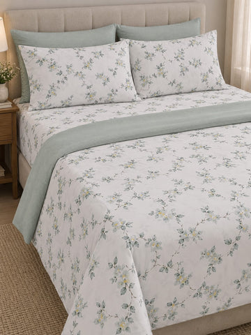 AT- 106 King Size Duvet Cover Set - Without Filling