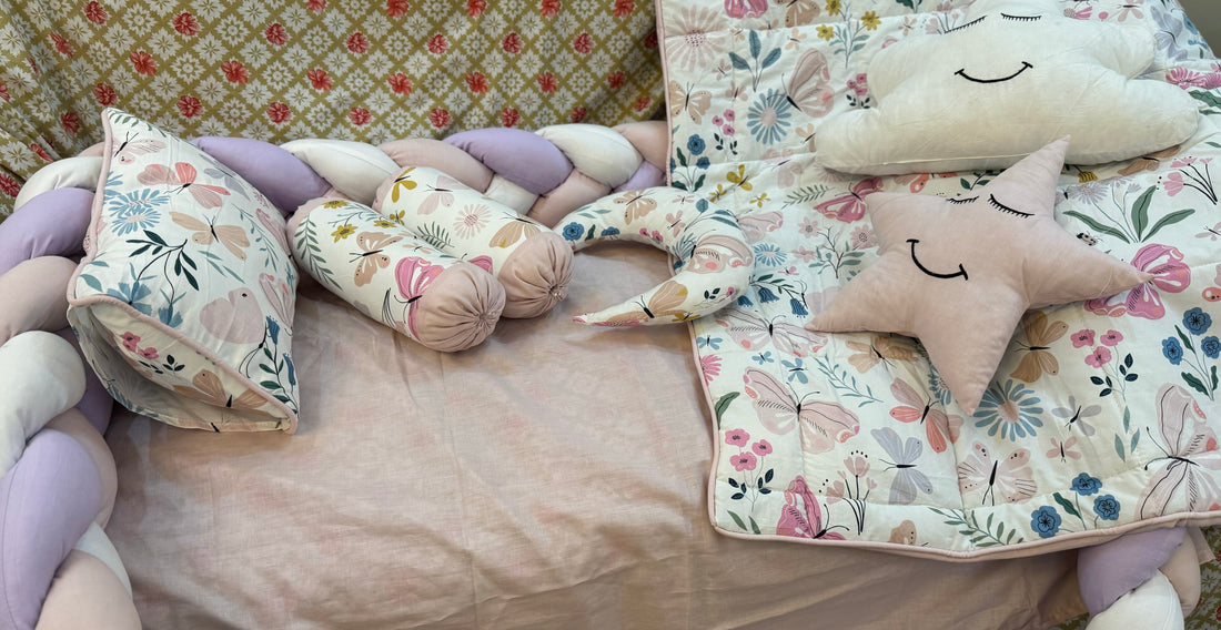 Braided Bumper Cot Set - 3067