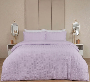 Lavender Cotton seersucker Set