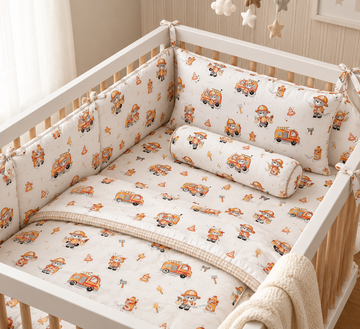Fire fighter Cot Bedding Set