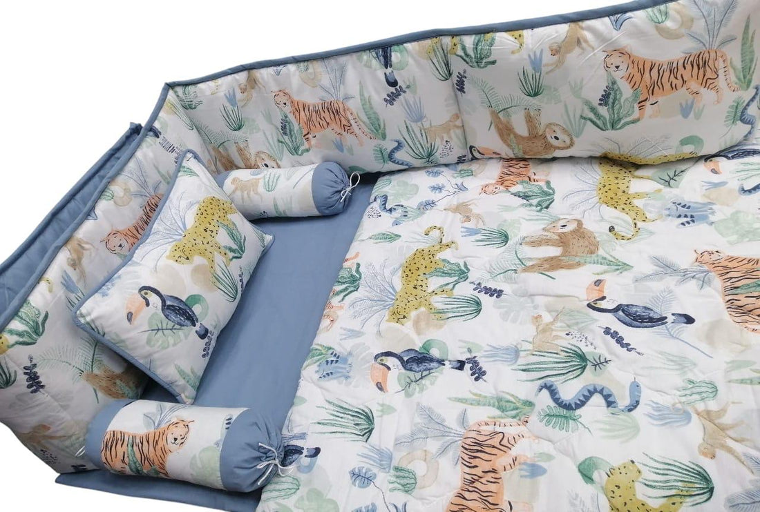 Animal Cot Bedding Set