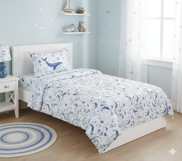 Fish  Kids Comforter\Duvet Set