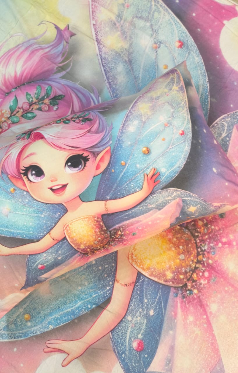 Fairy Kids Cotton  Bedsheet