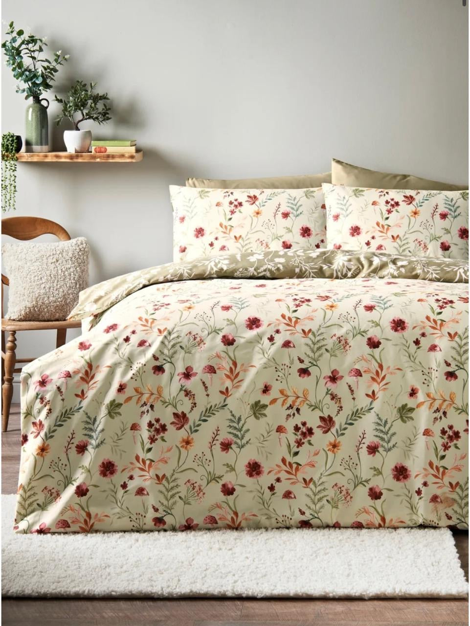 Z-6 Reverisible  King Size Comforter Set - With Filling