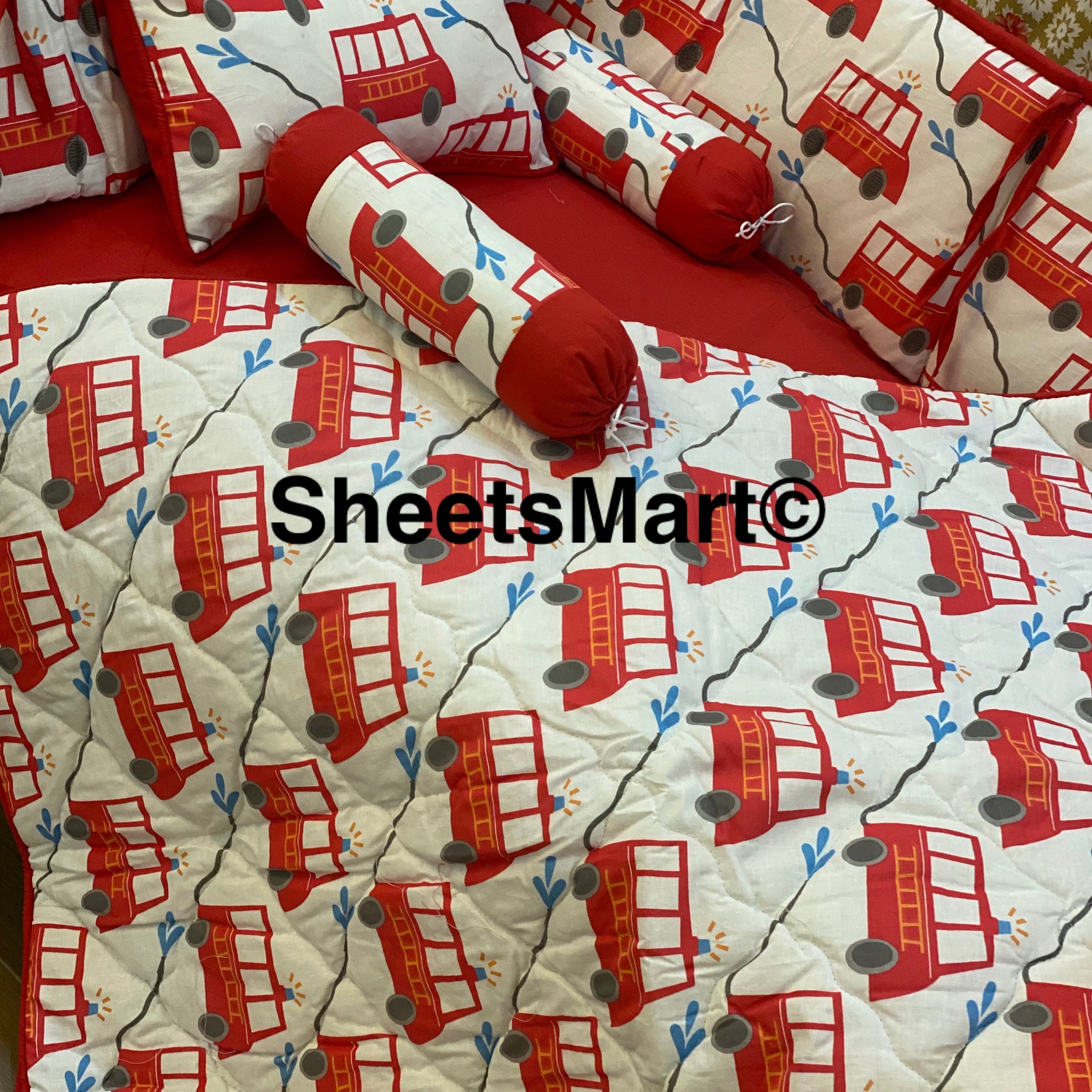 Cars Cot Bedding Set