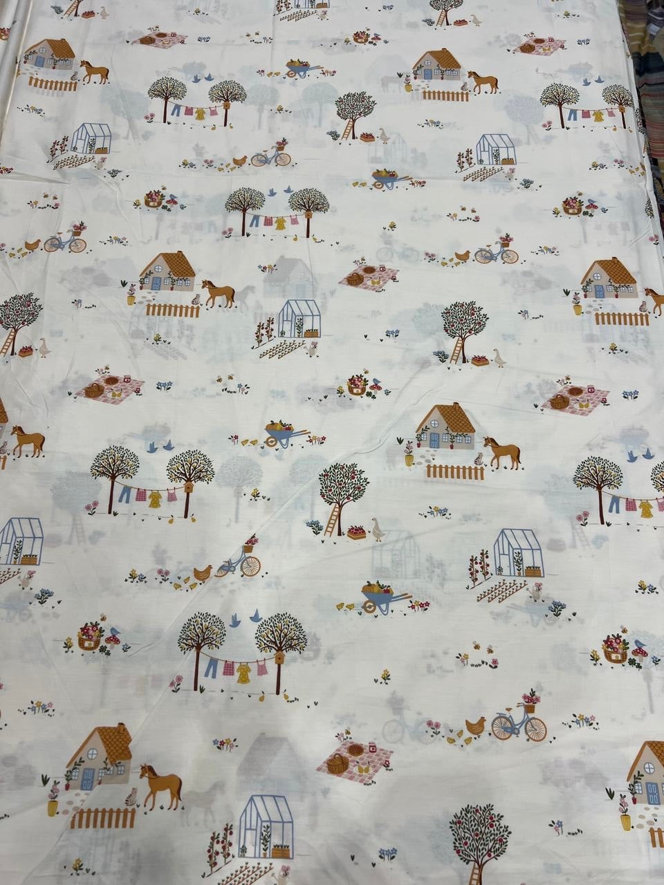 Farm Kids Cotton  Bedsheet
