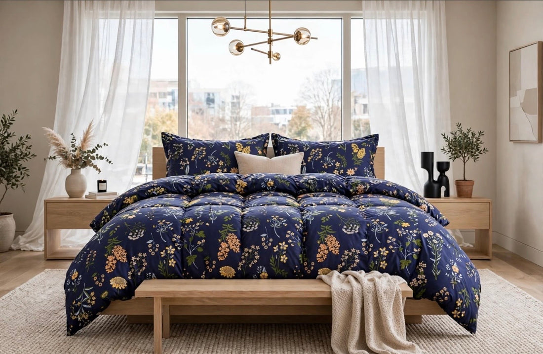 Z- 215 King Size Comforter Set - With Filling