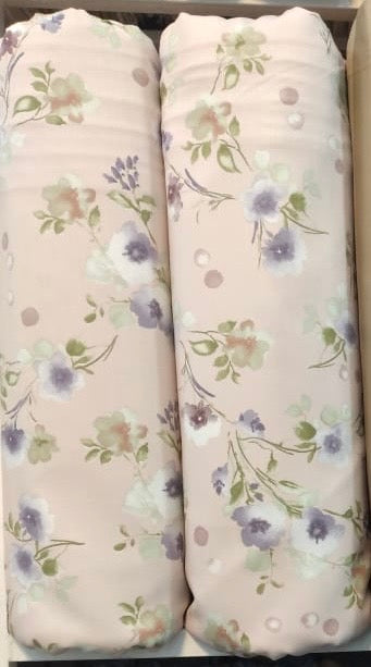 Flower bloom 2 Cotton Sateen Set