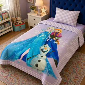 Frozen Kids cotton Bedsheet