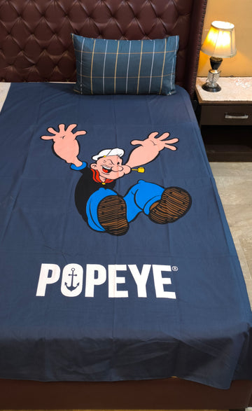 Popeye  Kids Cotton  Bedsheet