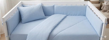 Sky blue Cot Bedding Set