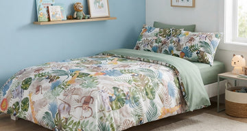 Jungle Kids Comforter\Duvet Set