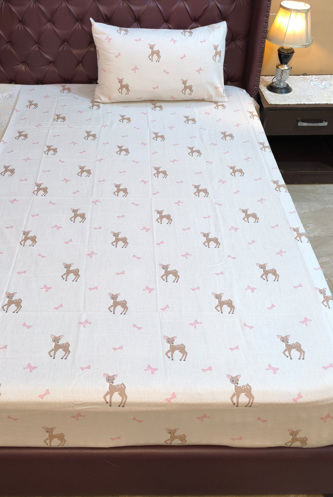 Deer  Kids Cotton  Bedsheet