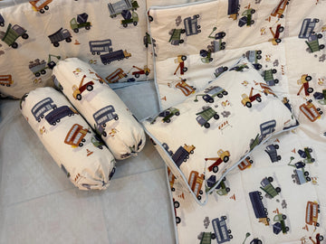 Car Cot Bedding Set