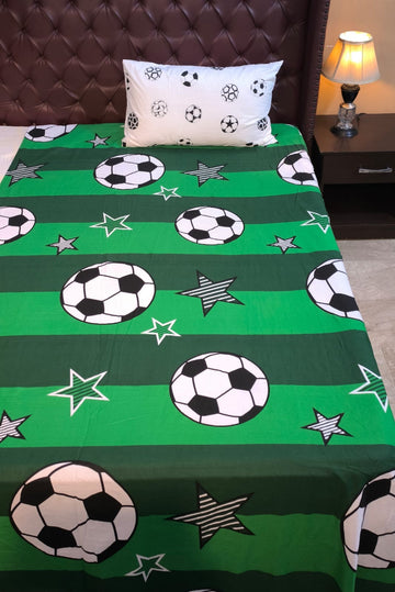 Football  Kids Cotton  Bedsheet
